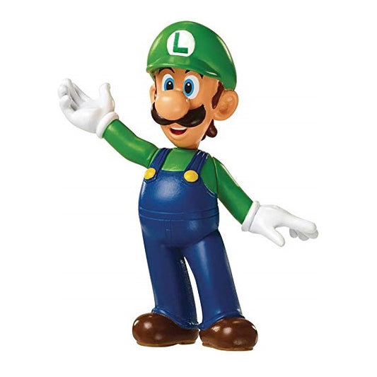 Figura de Luigi de World of Nintendo Super Mario de 2,5"