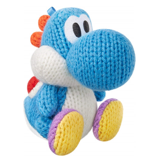 Blue Yarn Yoshi Amiibo