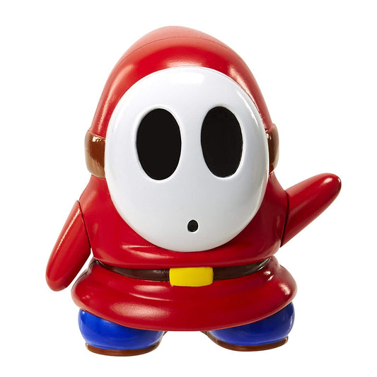 Figura de chico tímido de World of Nintendo Super Mario de 4" con moneda