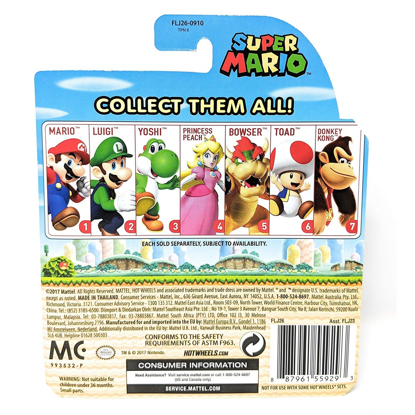 Coche Hot Wheels Bowser