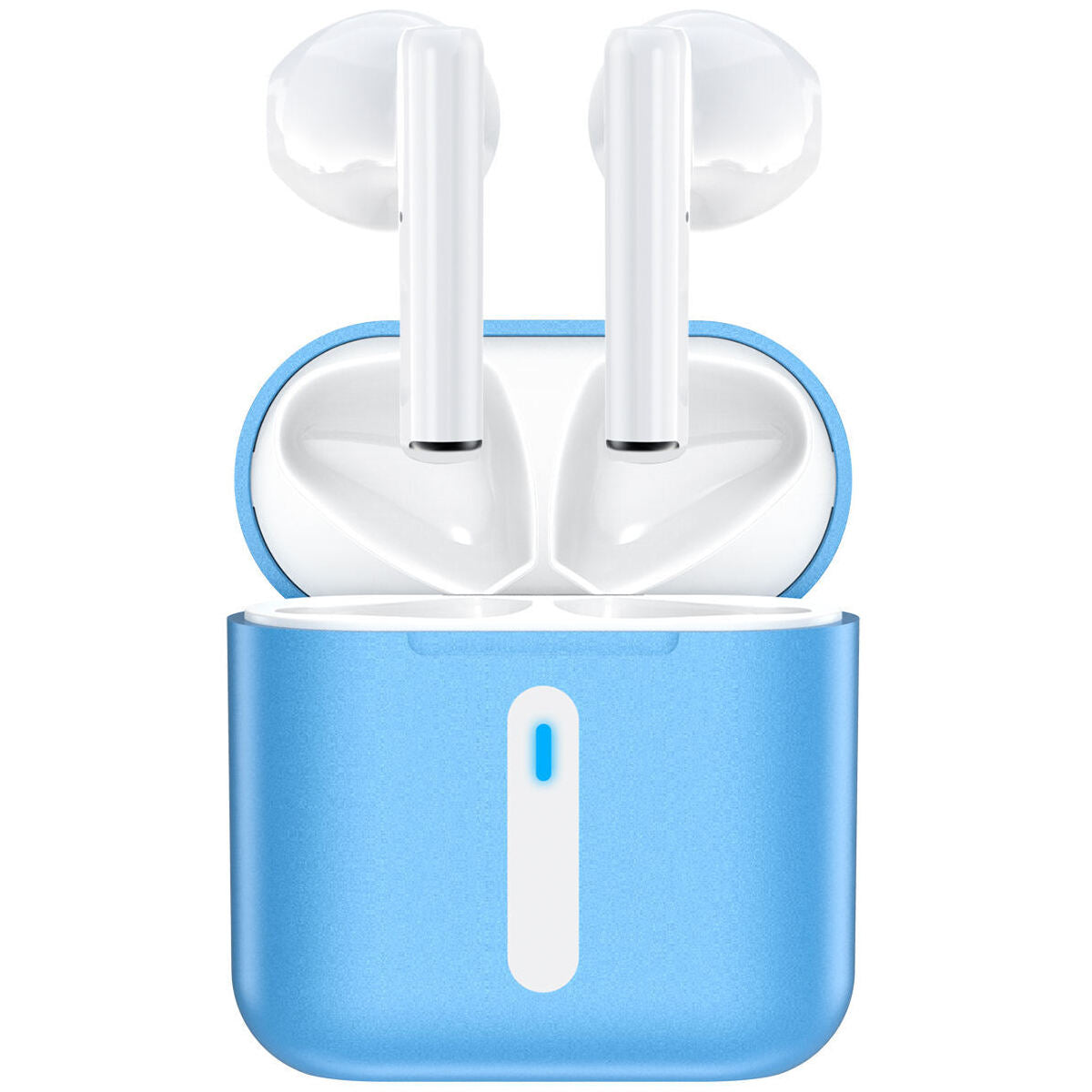 Lumiia Pro 8 Earbuds, True Wireless Earphones, HiFi Stereo Sound, Noise Reduction Headphones, Long battery White Earpods, Bluetooth Easy Connection Buds, Apple & Android Compatible