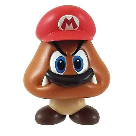 Figura de Goomba capturado de World of Nintendo de 2,5"